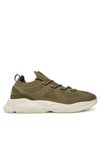 Hugo - HUGO Sneakersy Leon 50541684 Zielony. Kolor: zielony. Materiał: materiał
