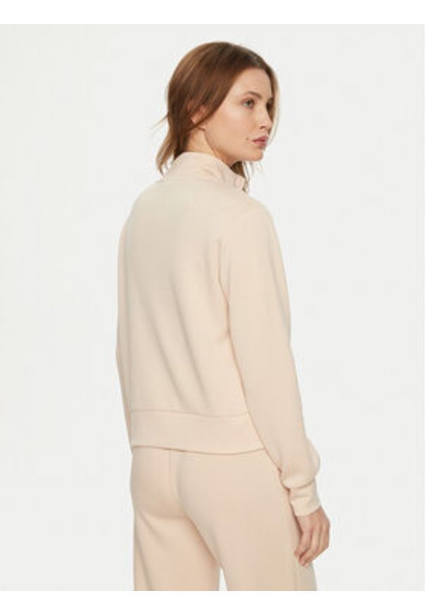 Guess Bluza V5RQ17 KCOB2 Beżowy Regular Fit. Kolor: beżowy. Materiał: wiskoza, syntetyk