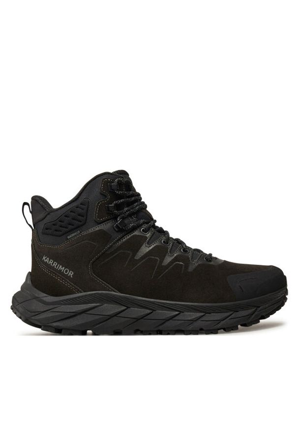 Karrimor Trekkingi Goshawk Mid K1104 Czarny. Kolor: czarny. Materiał: skóra, zamsz. Sport: turystyka piesza