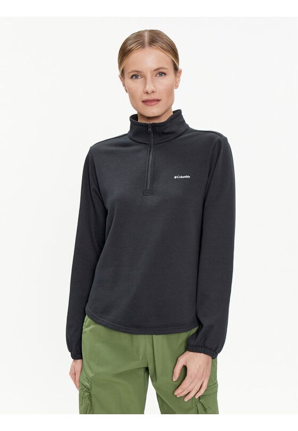 columbia - Columbia Bluza Trek™ 2073541 Czarny Regular Fit. Kolor: czarny. Materiał: bawełna, syntetyk