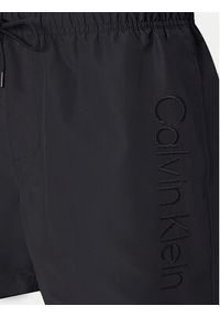 Calvin Klein Swimwear Szorty kąpielowe KM0KM01166 Czarny Regular Fit. Kolor: czarny. Materiał: syntetyk #6