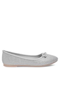 Jenny - Baleriny JENNY. Kolor: srebrny