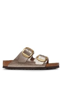 Birkenstock Klapki Arizona 1020882 Brązowy. Kolor: brązowy