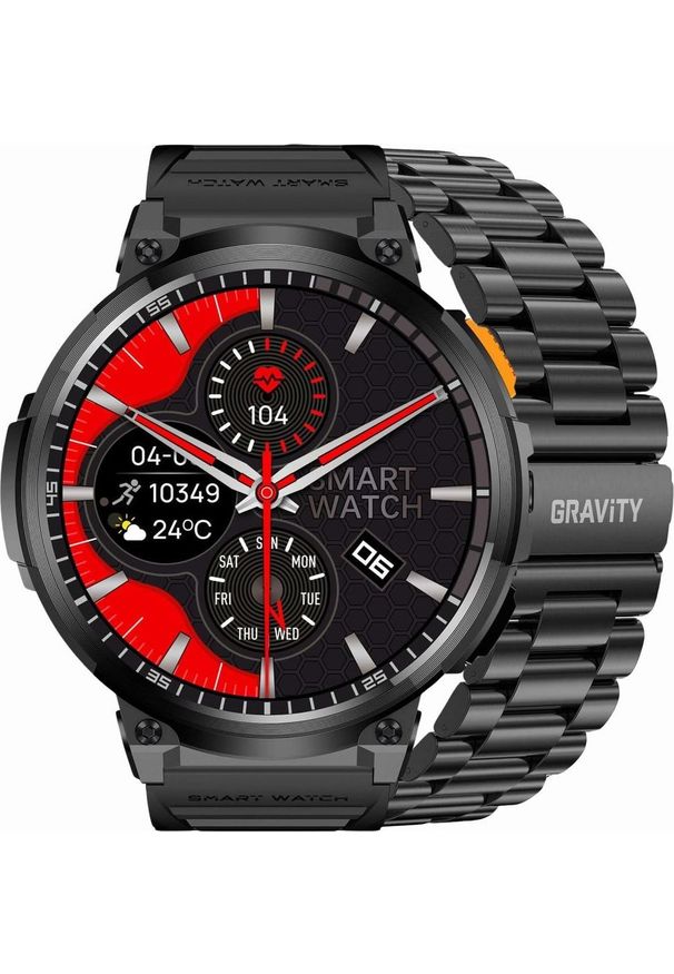 Smartwatch Gravity Zegarek męski SMARTWATCH GRAVITY GT23-1. Rodzaj zegarka: smartwatch