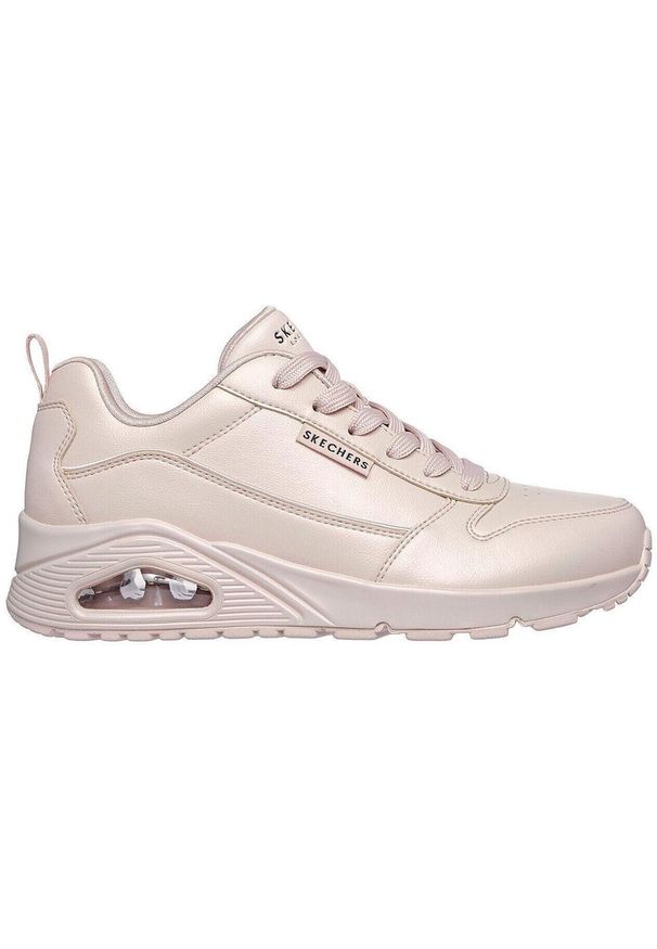 skechers - Adidasy Skechers Uno - Galactic Gal, Kobiety. Kolor: różowy. Materiał: materiał, syntetyk. Sport: fitness