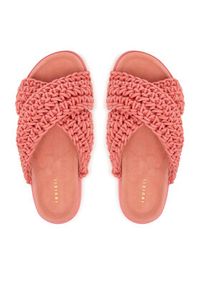 Inuikii Klapki Woven 1004.003.0062 Różowy. Kolor: różowy. Materiał: materiał #4