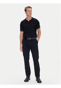 BOSS Polo H-Jianluca 50537654 Granatowy Regular Fit. Typ kołnierza: polo. Kolor: niebieski. Materiał: bawełna