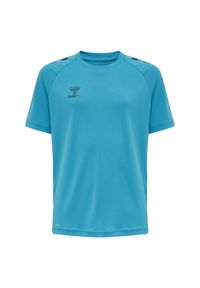 Koszulka sportowa z krótkim rękawem dziecięca Hummel Core XK Kids Poly T-Shirt. Kolor: niebieski. Długość rękawa: krótki rękaw. Długość: krótkie