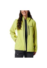 MOUNTAIN HARDWEAR - Płaszcz Przeciwdeszczowy Damski Mountain Hardwear Stretch Ozonic. Kolor: żółty