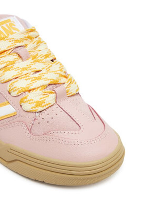 Vans Sneakersy Upland VN000D70P1T1 Różowy. Kolor: różowy. Materiał: skóra