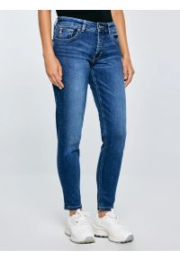 Big-Star - Jeansy damskie niebieskie Maggie 356. Okazja: na co dzień. Kolor: niebieski. Styl: klasyczny, casual #4
