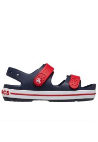 Sandały Crocs Crocband Cruiser Sandal 209423-4OT - granatowe. Kolor: niebieski. Materiał: materiał. Styl: sportowy #1