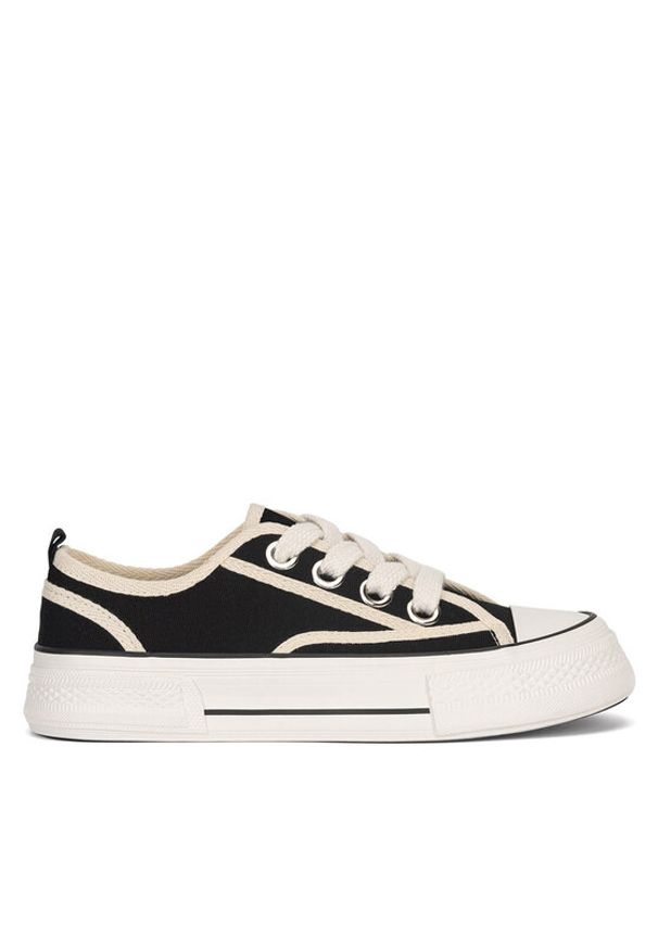 DeeZee Trampki WFA2914-1 Czarny. Kolor: czarny. Materiał: materiał