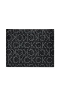Calvin Klein Duży Portfel Męski Ck Must Mono Trifold 10Cc W/Coi K50K511677 Czarny. Kolor: czarny. Materiał: skóra #1