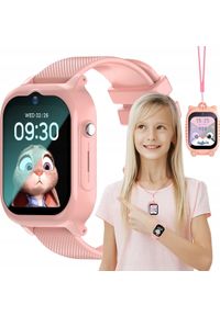 JG Smart - SMARTWATCH DLA DZIECI LOKALIZATOR GPS 4G ROZMOWY APARAT KAMERA MENU POLSKIE. Rodzaj zegarka: smartwatch