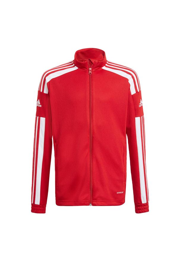 Adidas - Bluza dla dzieci adidas Squadra 21 Training Youth. Kolor: biały, czerwony, wielokolorowy