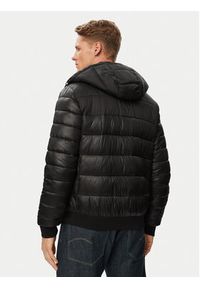 Karl Lagerfeld - KARL LAGERFELD Kurtka zimowa 505023 563590 Czarny Regular Fit. Typ kołnierza: dekolt w karo. Kolor: czarny. Materiał: syntetyk. Sezon: zima #5