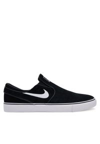 Nike Tenisówki Sb Janoski+ Slip FN5893 001 Czarny. Kolor: czarny. Materiał: skóra, zamsz #1