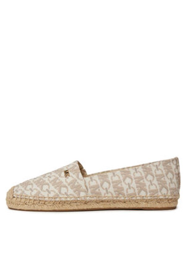 MICHAEL Michael Kors Espadryle Kendrick Slip On 40R4KNFP1B Écru. Zapięcie: bez zapięcia. Materiał: skóra