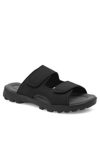 Lanetti Klapki MSS20464-01 Czarny. Kolor: czarny. Materiał: skóra #4