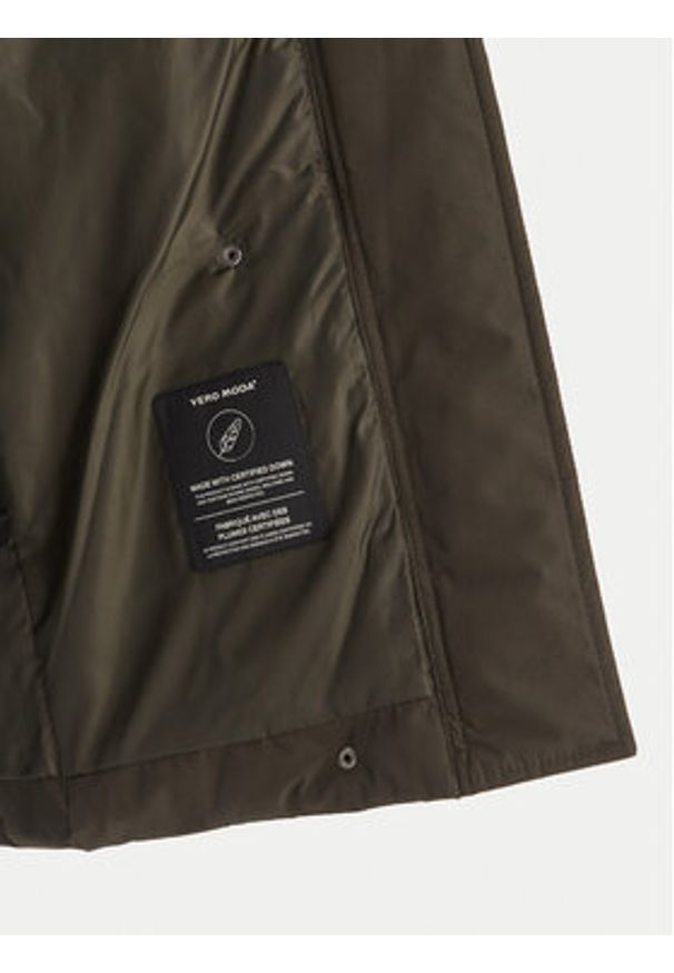 Vero Moda Kurtka puchowa Leonie 10311566 Szary Regular Fit. Kolor: szary. Materiał: syntetyk