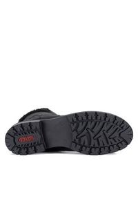 Rieker Trzewiki Y9101-45 Szary. Kolor: szary. Materiał: materiał #7