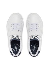 Polo Ralph Lauren Sneakersy RL00566100 C Biały. Kolor: biały. Materiał: skóra #3