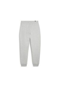 Puma Spodnie Ess+ Logo Lab Fl 68298904. Kolor: szary. Materiał: dresówka