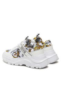 Versace Jeans Couture Sneakersy 78YA3SC2 Biały. Kolor: biały. Materiał: skóra #6