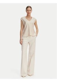 Rinascimento Bluzka CFC0127631003 Beżowy Regular Fit. Kolor: beżowy. Materiał: syntetyk #4