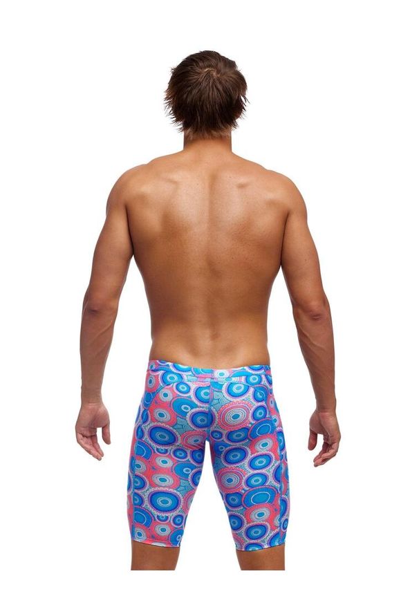 FUNKY TRUNKS - Jammery pływackie męskie Funky Trunks Training Jammers. Kolor: niebieski, różowy, wielokolorowy