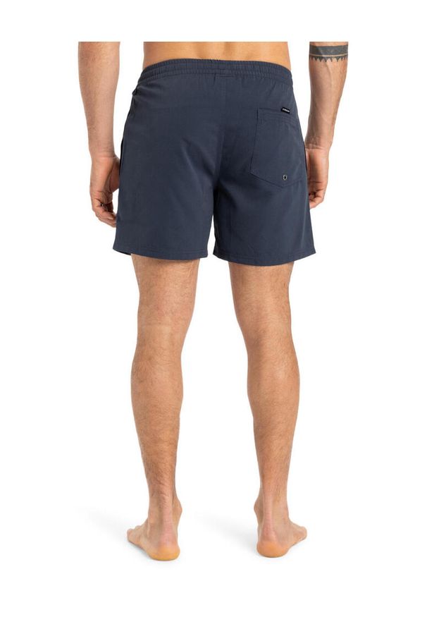 Quiksilver - Szorty kąpielowe dla Mężczyzn EVERYDAY SOLID VOLLEY 15" Czarny. Kolor: niebieski. Materiał: poliester, materiał. Styl: sportowy
