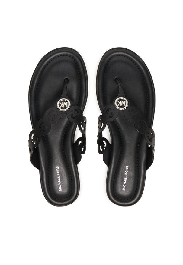 MICHAEL Michael Kors Japonki Jane Thong 40S6JNFS1L Czarny. Kolor: czarny. Materiał: skóra