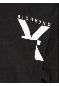 Richmond X T-Shirt Aubry UMP24048TS Czarny Regular Fit. Kolor: czarny. Materiał: bawełna #2