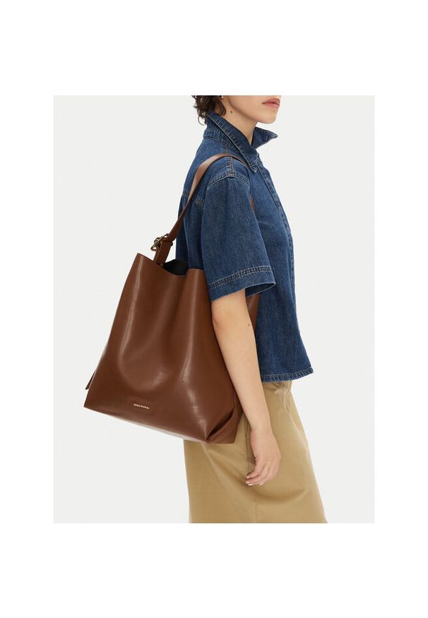 Gino Rossi - Torebka GINO ROSSI. Kolor: brązowy