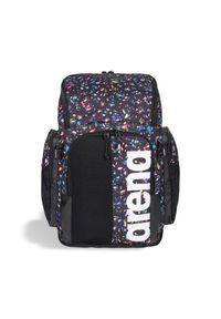 Plecak Arena Team Spiky III Backpack 45 + Worek. Kolor: fioletowy, wielokolorowy, czarny. Styl: sportowy