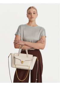 Coccinelle Torebka T8A Coccinelledouble Beat E1 T8A 18 02 01 Écru. Materiał: skórzane #1