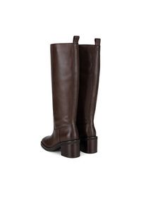 Gino Rossi Kozaki WGA3329-1Z Brązowy. Kolor: brązowy. Materiał: skóra #4