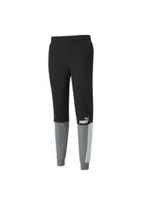 Puma - Spodnie męskie PUMA ESS+ Block Sweatpants TR. Kolor: czarny #1