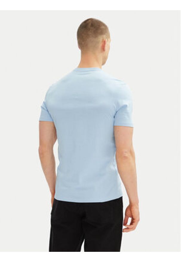 Calvin Klein Jeans T-Shirt LV040HM265 Niebieski Regular Fit. Kolor: niebieski. Materiał: bawełna