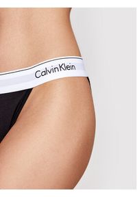 Calvin Klein Underwear Figi klasyczne Tanga 000QF4977A Czarny. Kolor: czarny. Materiał: bawełna #4