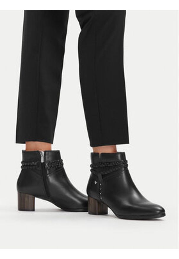 Pikolinos Botki W1Z-8521 Czarny. Kolor: czarny. Materiał: skóra