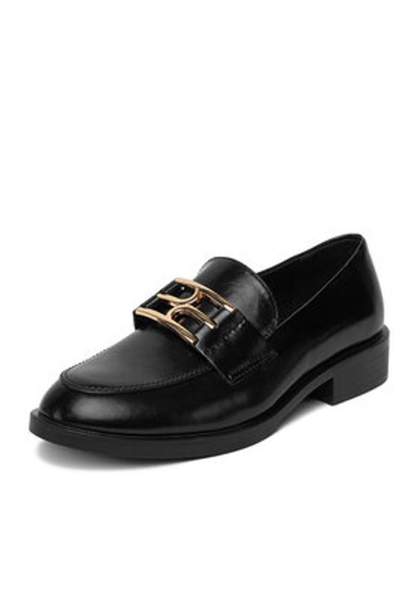 Jenny - JENNY Loafersy CEO-HYF62303CS-1 Czarny. Kolor: czarny. Materiał: materiał, syntetyk