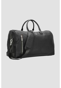 Guess - GUESS Czarna męska podróżna torba Torino Duffle. Kolor: czarny. Materiał: skóra ekologiczna #3