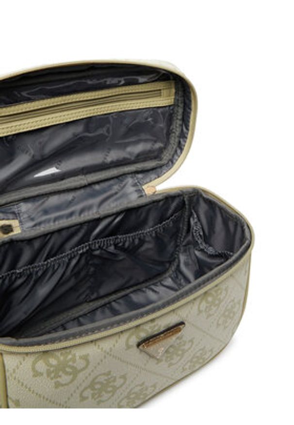 Guess Kosmetyczka Berta TWOB86 88039 Zielony. Kolor: zielony. Materiał: skóra