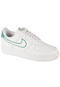 Nike - Buty sportowe Sneakersy męskie, Air Force 1 07 LV8. Kolor: biały. Model: Nike Air Force. Sport: turystyka piesza