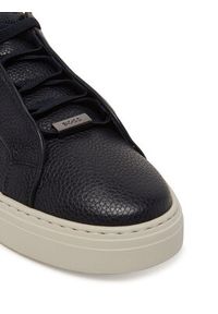 BOSS Sneakersy Gary 50545153 Granatowy. Kolor: niebieski. Materiał: skóra #3