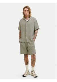 Jack & Jones Szorty materiałowe Jaiden 12274758 Khaki Relaxed Fit. Kolor: brązowy. Materiał: bawełna #2