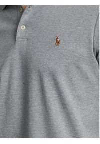 Polo Ralph Lauren Polo 710713130007 Szary Custom Slim Fit. Typ kołnierza: polo. Kolor: szary. Materiał: bawełna #5