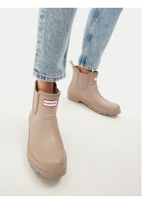 Hunter Kalosze HFW-001 Brązowy. Kolor: brązowy. Materiał: kauczuk, syntetyk #3